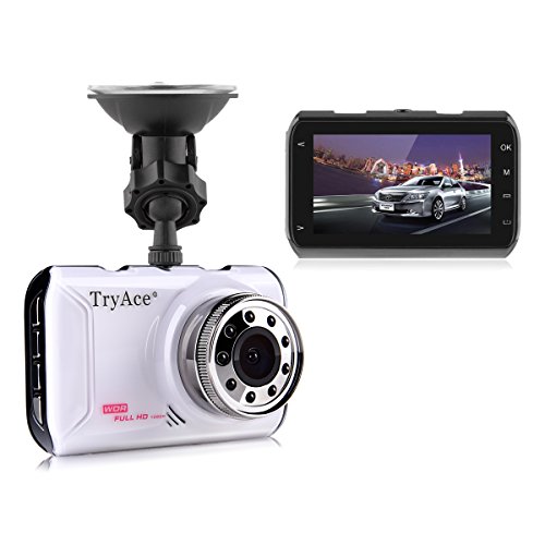 Dash Cam, TryAce 1080P Car DVR Dashboard Camera Full HD 3