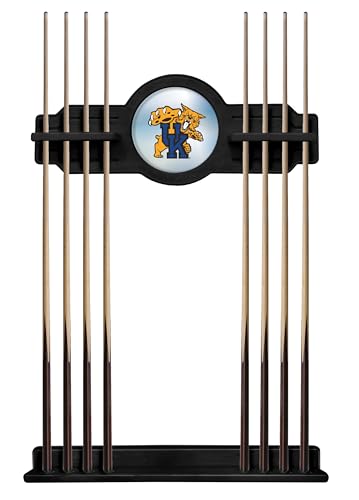 Kentucky Wildcat Cue Rack in Black Finish by Holland Bar Stool
