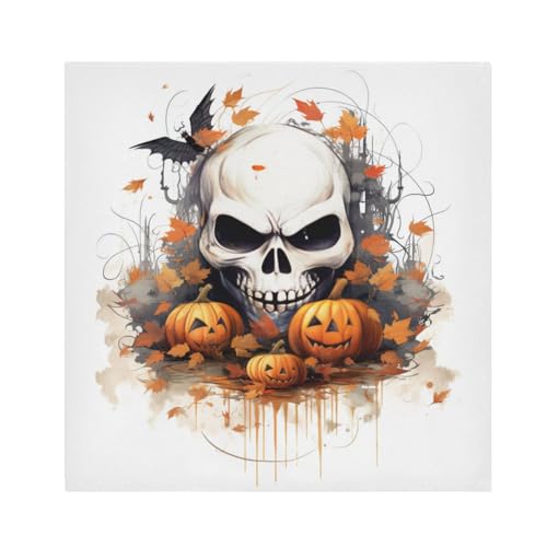 Servilletas de Tela de Halloween 20x20 pulg Set x6 miniatura 1