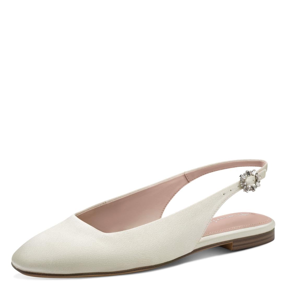 Tamaris Women's slingback pump flat white 5.5 UK