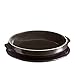 Emile Henry Eh799599 Set de Moule à Tarte Tatin Céramique Noir Fusain 29 X 29 X 5,5 cm