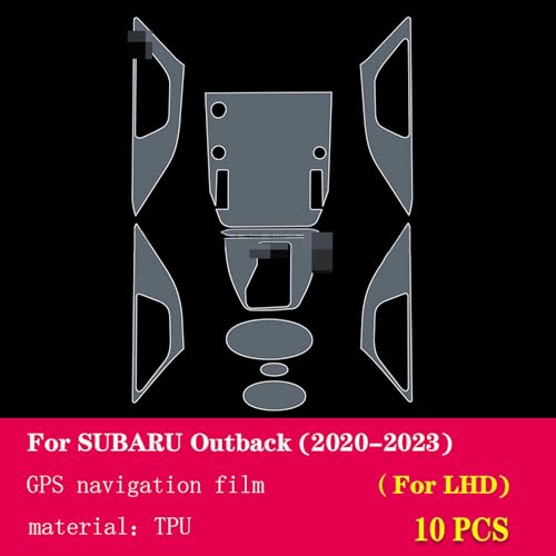 Protection écran GPS pour Subaru Outback protégeant la console centrale
