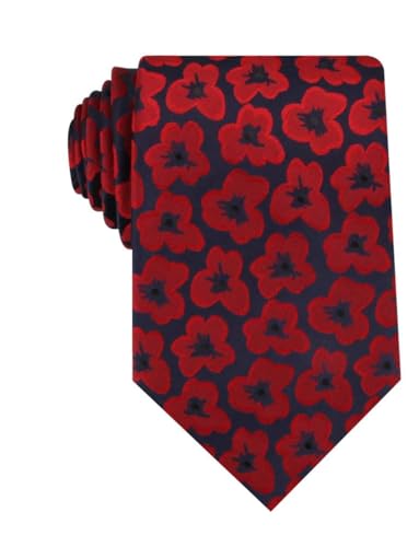 Image of OTAA Floral Necktie Casual Ties for Men - Perfect Neck Tie for Groomsmen Wedding Ties or Formal Occasions
