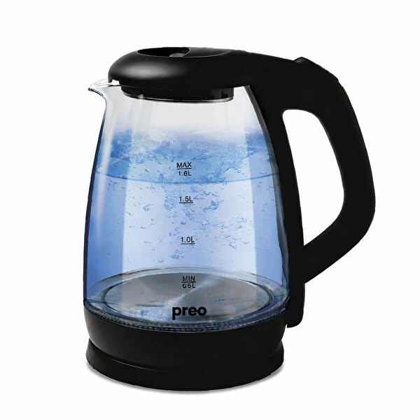 Prima shogyo Kt05 1.8 Litre Işıklı Cam Su Isıtıcısı