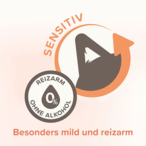 BEAPHAR - Sensitiv Ohrenreiniger - Für Hunde Und Katzen - Mit MSM (MethylSulfonylMethan) - Besonders Mild Und Reizarm - Zur Sanften Pflege Der Äußeren Ohrenpartie - 0% Alkohol - 50 ml