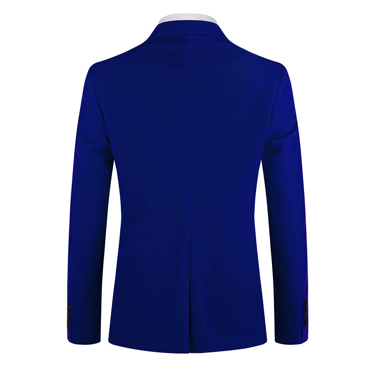 Allthemen Giacca da Uomo Giacca da Smoking in Velluto Attillato Slim Fit con Un Bottone