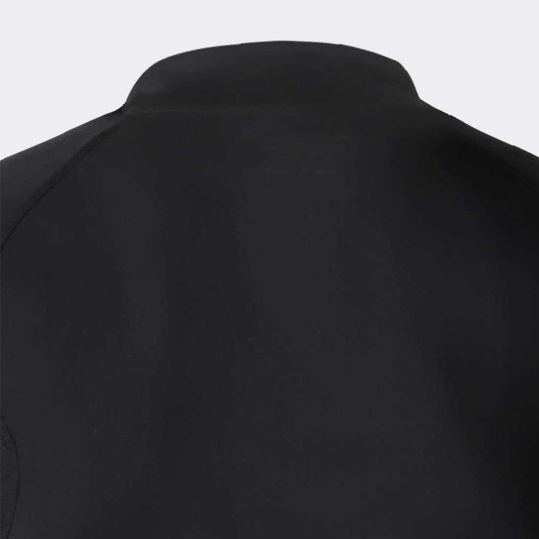 MOOTO Taekwondo Rash Guard Top 2 Type(Round Neck, Turtle Neck) TKD MMA Martial Arts Team (Turtleneck_Gray, M)