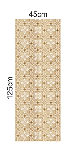 Image of CABANA HOMES Wall Stickers Botanical DIY Wallpaper for Home Decor (45 x 125 cm, 2 Rolls) (12 sq. ft) Decorative Self Adhesive Decal Furniture Wardrobe Ceiling Table Top Kitchen, Beige