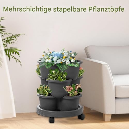 Jardinière surélevée verticale pour potager de balcon fleuri