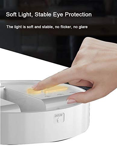 Portable Floor Fan, Height Adjustable Folding Telescopic Table Fan, Usb Rechargeable Personal Travel Fan With 4 Wind Speeds Air Humidifier Led Lamp And Night Light For Outdoor Camping Fishing (Pink) #TOP7