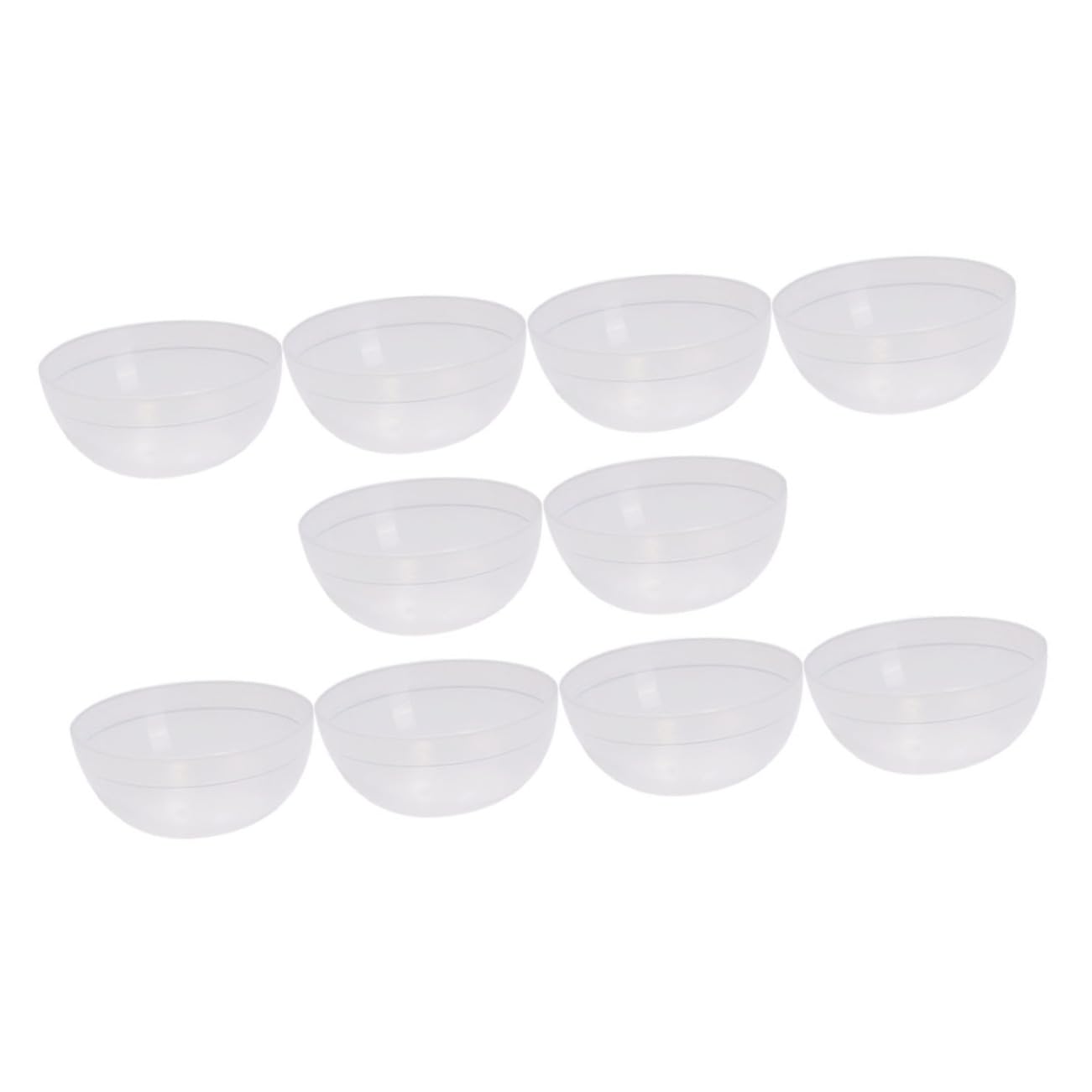 30 Stück Pvc Schüsseln für Kosmetik Schönheitswerkzeug Praktische Selbstgemacht Gesichtsmaskenschale und Vielseitige Rührschüsseln für Täglichen Beauty Einsatz