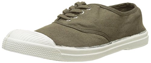 Bensimon - F15004C159 - TENNIS LACET FEMME - Baskets - Femme - Vert (Kaki) - 37 EU