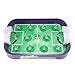 KDAMGOQE Mini Football Game Set Mini Table Soccer Set Plastic Desktop Football Field Model Family Interactive Toys