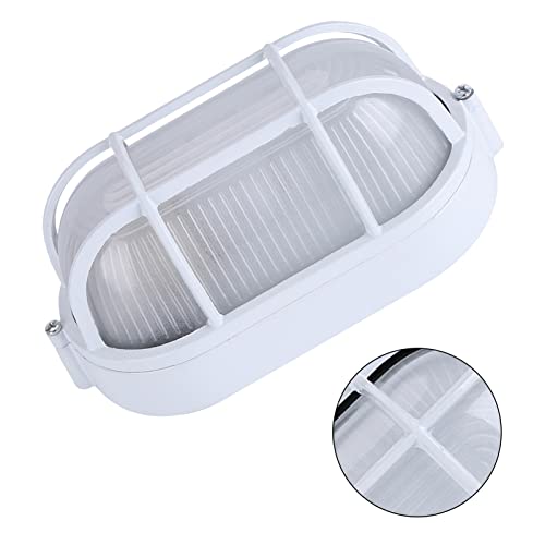 Tbest Luci per Sauna Protezione Paralume Ovale Ad Alta Temperatura a Prova di Esplosione per Sauna a Prova di Vapore (Ovale)