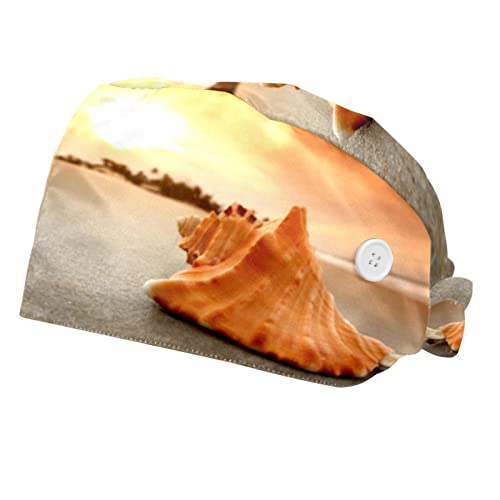 Chapeaux bouffants 2PCS avec bandeau anti-transpiration pour le travail et le soleil