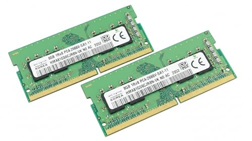 Image of 8GB DDR4 2666MHz Laptop RAM - PC4-21300S 260-Pin SODIMM 1.2V Non-ECC 1Rx8 Memory Module Replacement Compatible with SK Hynix HMA81GS6CJR8N-VK