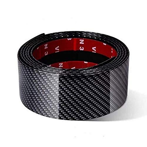 ドアガード プロテクターモール カーボンモールゴム トリムモール ユニバーサル トランク 耐水性 リップモール バンパーガード ブラック アンダー スポイラー 5CM*3M