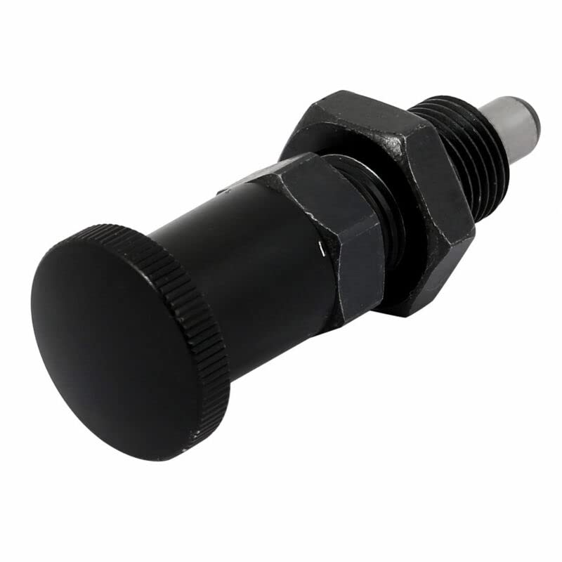 Tool parts M16 Thread 12mm Pin Length Carbon Steel Non Lock-out Type Indexing Plunger