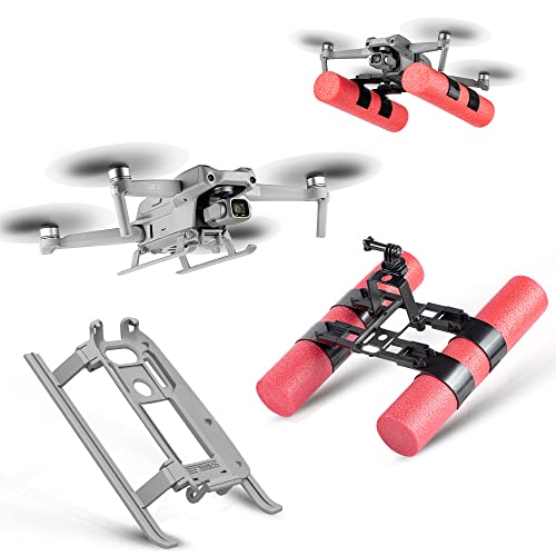 Tomat Mavic Air 2 Landing Gear & Water Landing Gear for DJI Air 2S Accessories Foldable Extension Landing Legs Combo for DJI Mavic Air 2