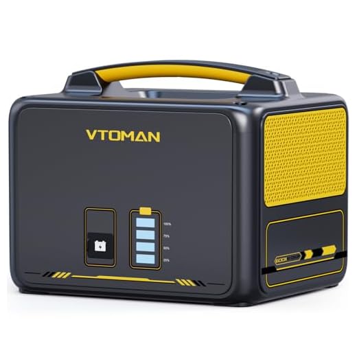 VTOMAN Jump 600X Extra Battery 640Wh for Jump 600X Portable Power Station, LiFePO4 (LFP) Backup Expansion Battery with BMS Protection