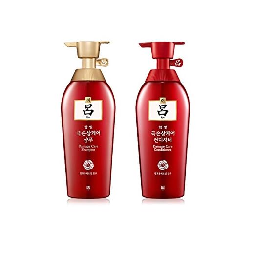 Ryoe Korean Herbal Anti Hairloss Damaged Hair Shampoo Conditioner Each 500ml