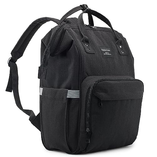 Image of KiddyCare Diaper Bag Backpack + Adjustable Shoulder Straps - Highly Pocketed Diaper Backpack, Baby Bag, Baby Diaper Bag, Pañaleras Para Bebe, Diaper Bags for Baby Girl & Baby Boy, Backpack Diaper Bags