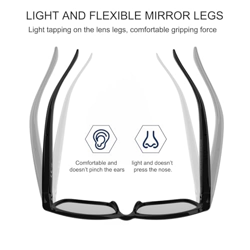 Lunettes de sécurité Bluetooth ultra légères à haut-parleur intégré