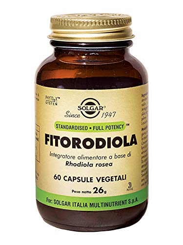 Solgar Rhodiola Extracto de Raíz - 60 Cápsulas