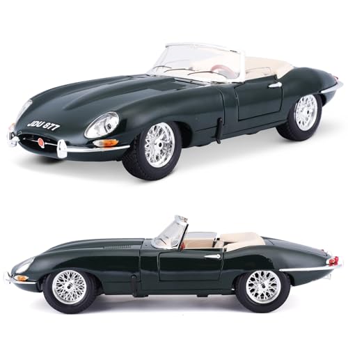 Jaguar E-Type Cabriolet Coupe 1:18 Modelo Diecast miniatura 1