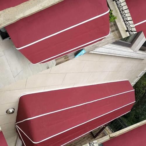 Toldo para ventana exterior con soporte de aluminio y parasol UV 4