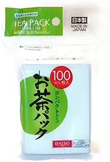 100個　使い捨てフィルターバッグ ルーズティーリーフ　茶葉