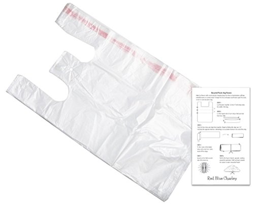 100 Clear 11.5x6x21 T-shirt Bags with Crafting Insert