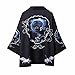 Generic Kimono Traditionnel Cardigan Imprimé Dragon Japonais Yukata Manteau Hommes Décontractée Plage Chemise Haut Hip Hop Harajuku Streetwear,C,L(Bust:112cm)