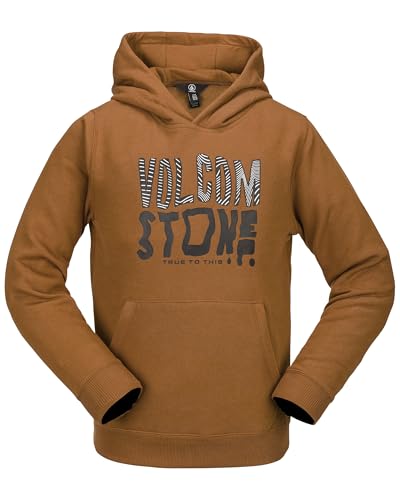 Image of Volcom Boys' Youth Essential Hoodie Fleece Snowboard Ski Sweatshirt