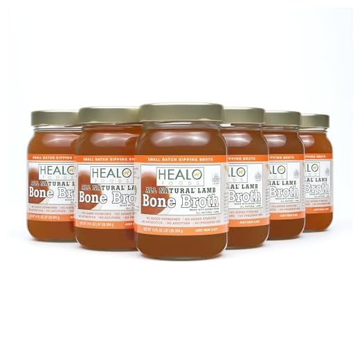 Healo Foods All Natural Lamb Bone Broth