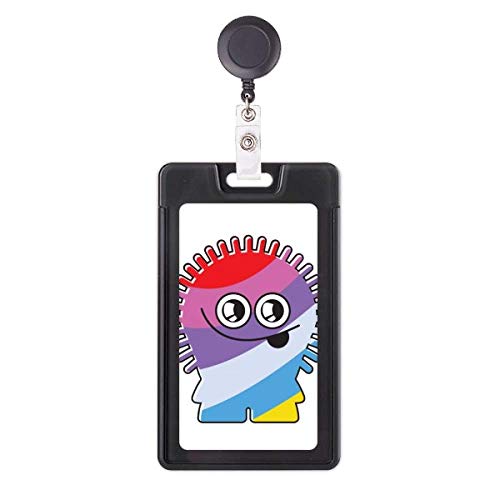Étui à badge rétractable Alien porte-carte d'identité rigide