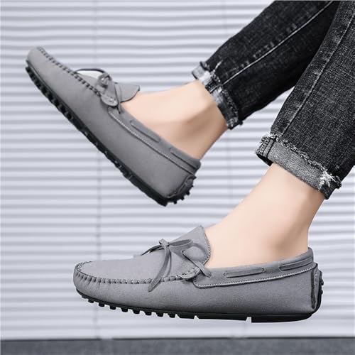 Mens Round Toe Loafers Dress Shoes for Business Casual Office Work Wedding Comfortable Lightweight Walking Slip On4