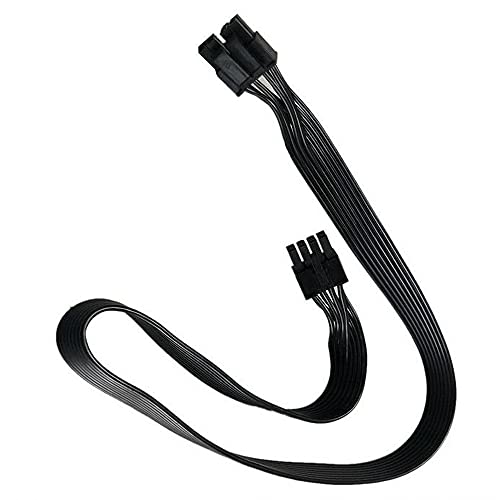 ZAHARA Câble d'alimentation CPU 8 Broches à 8 Broches (4 + 4) pour EVGA Supernova 650 750 850 1000 GQ GM