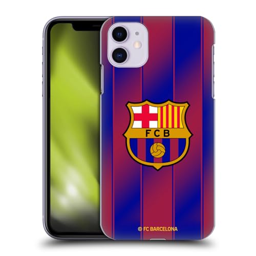 Head Case Designs sous Licence Officielle FC Barcelona Accueil Kit D'écusson 2025/26 Coque Dure pour l'arrière Compatible avec Apple iPhone 11