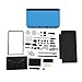 Zerone Completamente Completa Carcasa Carcasa Shell reparación Piezas Kits de Piezas para Nintendo 3DS XL(Azul)