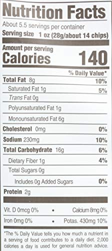 Image of Boulder Canyon, Chips Potato Canyon Cut Avocado Oil Vinegar N Salt, 5.25 Ounce