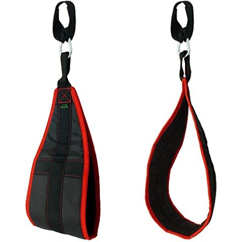 CampTeck Padded Ab Straps for Training Cover
