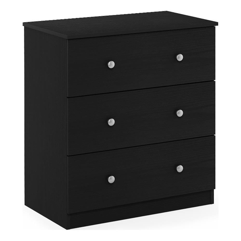 Furinno 3-Drawer Dresser, Americano