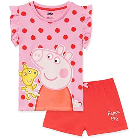 Conjunto Pijama Niña Peppa Pig 2 Piezas Verano Cover