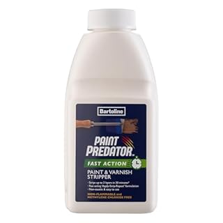 Bartoline Paint Predator™ Fast Action Paint & Varnish Stripper 500 ml– Rapid, Non-Caustic Paint Remover for Wood, Metal & Masonry