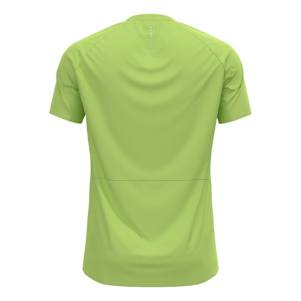 Odlo Herren X-Alp Trail 1/2 Zip Crew Neck Laufbekleidung Laufshirt Limette - L