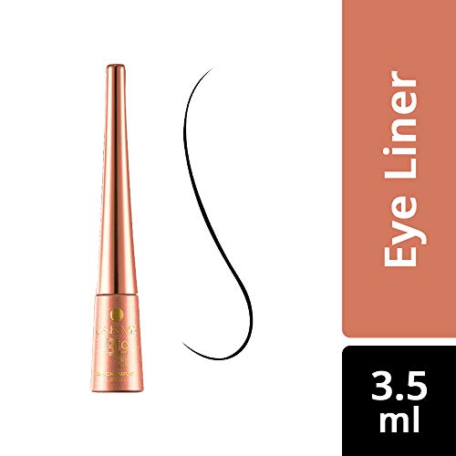 Image of Lakme Rose Face Powder, Warm Pink, 40g And Lakme 9 to 5 Impact Eye Liner, Black, 3.5ml