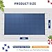 DNYKER Inground Pool Safety Cover 16 x 32ft Rectangle Swimming Pool,Mesh Solid Pool Cover for Inground, Winter Pool Safety Cover with Triple Stitched for High Strength, Blue