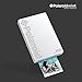 Zink Polaroid Mint Pocket Printer W/ Zink Zero Ink Technology & Built-In Bluetooth for Android & iOS Devices - White