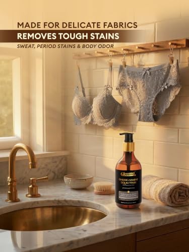 Image of Undergarment Liquid Wash | pH Balanced Formulation | Cashmere Woods Fragrance | Made for Delicate Fabric like Lingerie, Remove Menstrual Stains, Sweat & Body Odor | Bio Wash | 300 ml